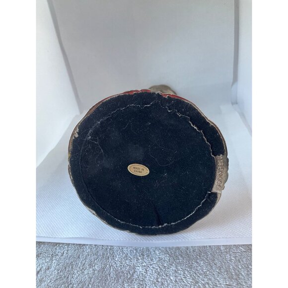 Vintage Godinger Ornate Silver-Plated Candle Holder Intricate Floral Details - Picture 11 of 12